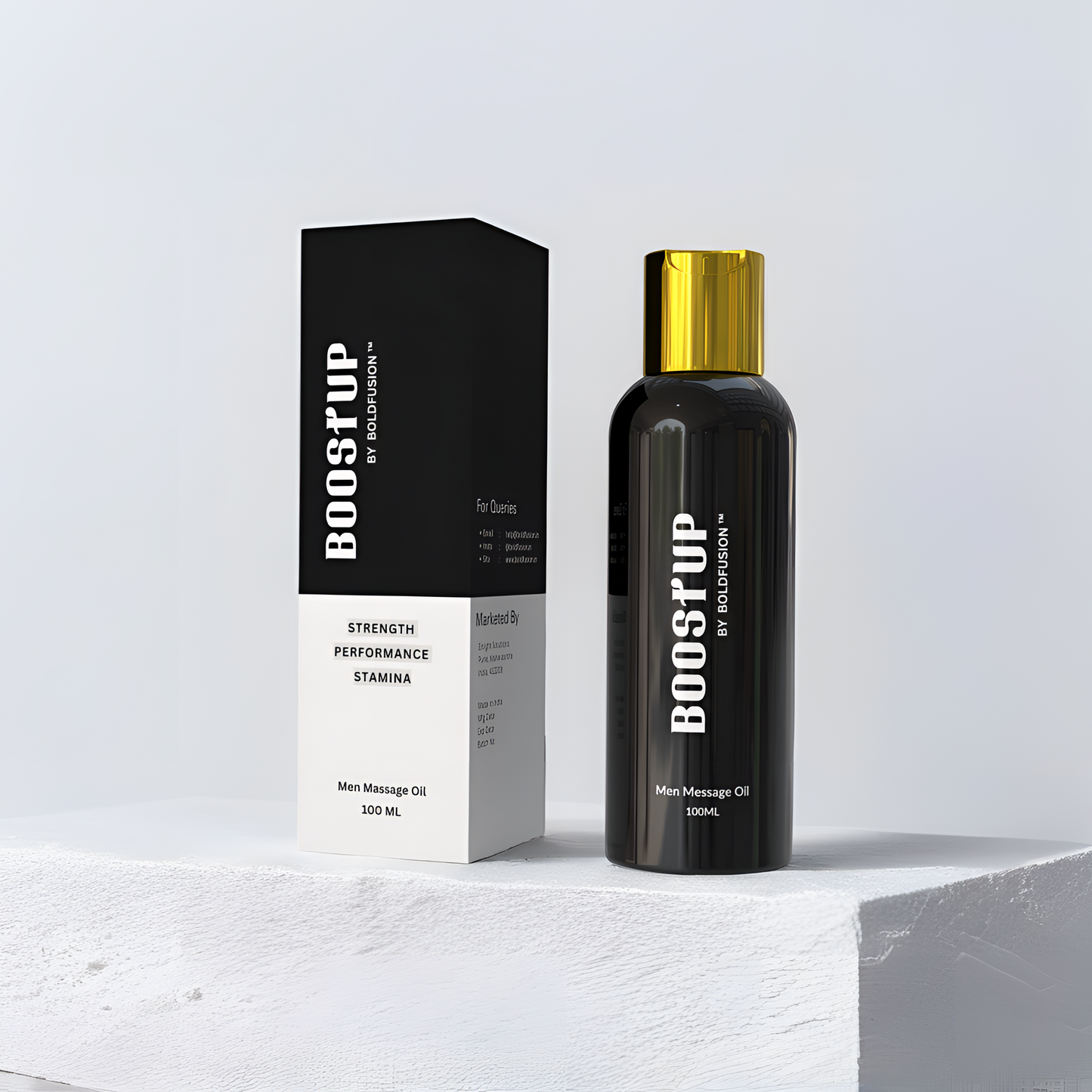 BoostUp - Men Massage Oil (100 ml) By BoldFusion